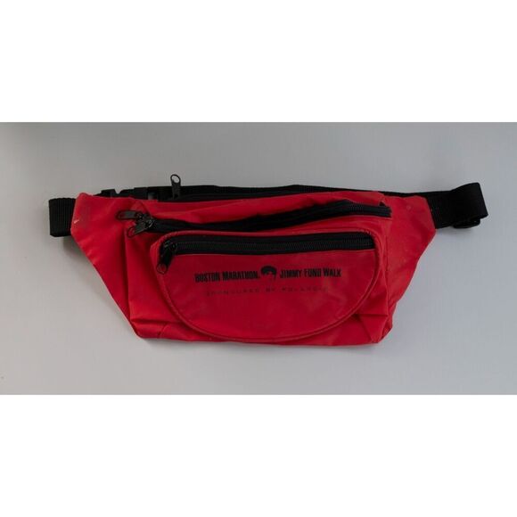 Vintage Fanny Pack Boston Marathon Jimmy Fund Annual Walk Sponsored By Polaroid - Picture 1 of 9